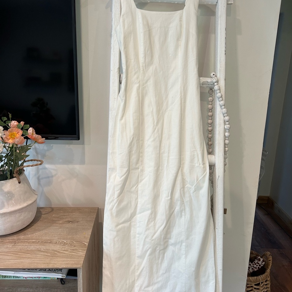 NWT Abercrombie Elegant White Dress